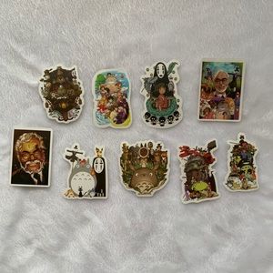 ❗️SOLD❗️Ghibli stickers (Totoro, Spirited Away etc)